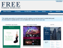 Tablet Screenshot of freewebsitetemplates.com